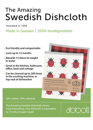 The Amazing Swedish Canada Goose Dishcloths (Set of 2)