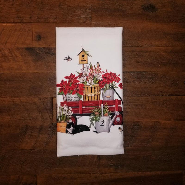 Birds & Blooms - Flour Sack Towel – Kitchen BillBoards