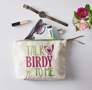 Talk Birdy to Me Cosmetic Bag