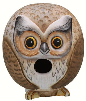 Owl Gord-O Birdhouse