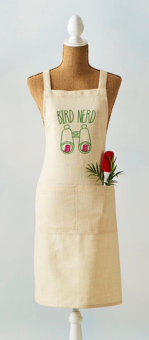 Bird Nerd Hand-Made Apron