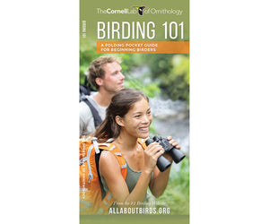 Birding 101 Folding Pocket Guide for Beginning Birders