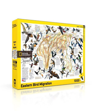 Eastern Bird Migration 1000 Piece Puzzle