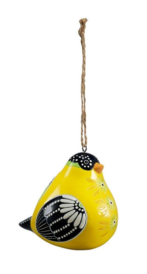 Bird Song Collection Goldfinch Ornament