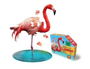 Flamingo - Animal-Shaped Puzzle
