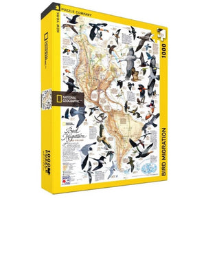 side view of Bird Migration 1000 Piece Puzzle