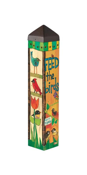 Feed the Birds 20" Art Pole