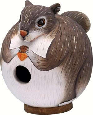 Squirrel Gord-O Birdhouse