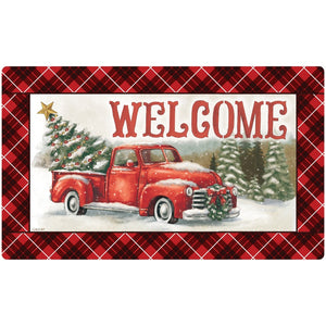 All Hearts Christmas Welcome Mat