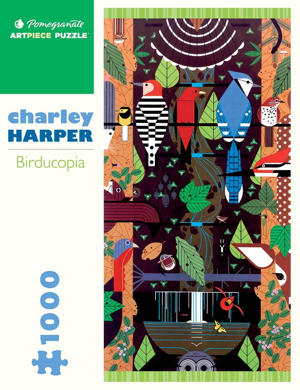 Charley Harper 50 Drawings Coloring Book Perch Birding Gifts & Supplies