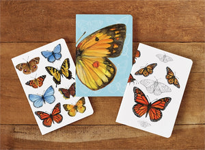 Butterfly Study Softbound Mini Journals (Set of 3 Assorted)